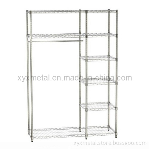 Chrome Wire Shelving for Closet or Wardrobe